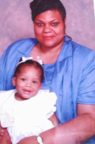 Ciele Williams with her late mother Marquischa Henderson Williams.